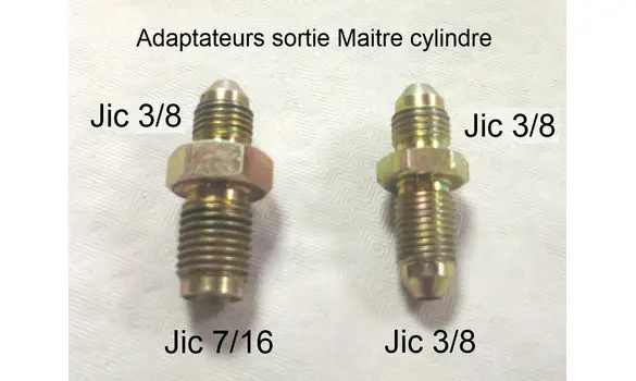 Adaptateur Kit Frein à main hydraulique