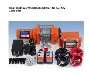 WINCHMAX 3000lb. 1400 KG. 12V