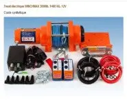 WINCHMAX 3000lb. 1400 KG. 12V
