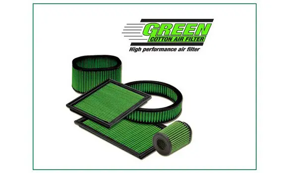 KZJ70/73 Filtre à air sport Green